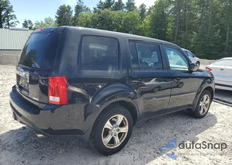 2012 Honda Pilot Exl из США, поврежденный, VIN 5FNYF4H64CB007329